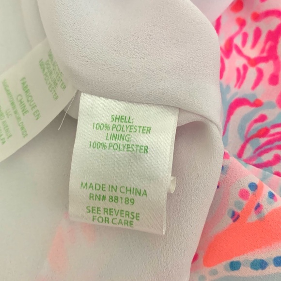 Lilly Pulitzer Ruffle Sleeveless Shift Dress - Picture 10 of 12